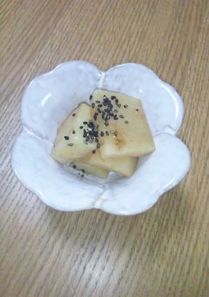 子ども大好き♪山芋のポン酢バター炒め-レシピのメイン写真