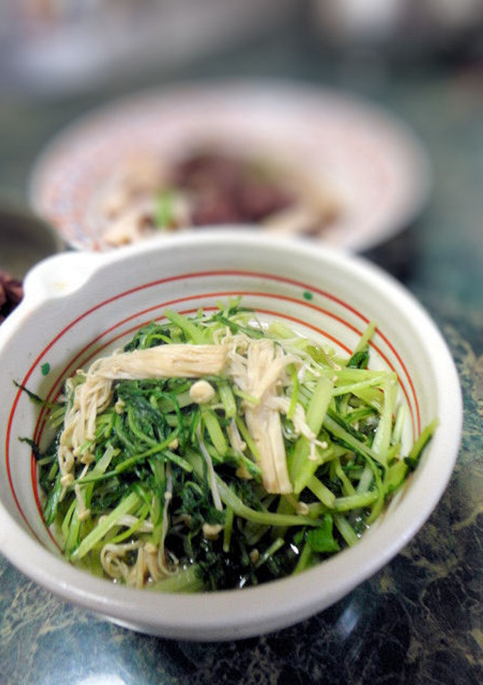 干しエノキと水菜のさっと煮-レシピのメイン写真