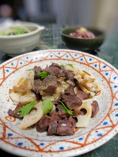 蓮根と砂肝の塩麹炒め-レシピのメイン写真