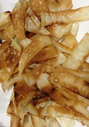 余ったシュウマイの皮でおつまみ-レシピのメイン写真
