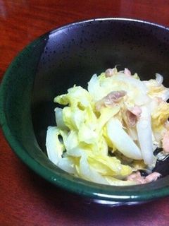 白菜とツナの煮物♡-レシピのメイン写真