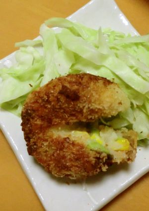 手間なし〜たっぷり枝豆のコロッケ-レシピのメイン写真