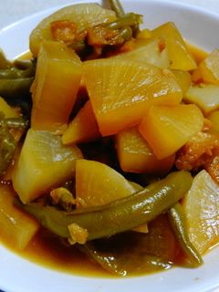 大根と油麩の煮物-レシピのメイン写真