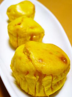 ハロウィン★かぼちゃチーズカップケーキ-レシピのメイン写真