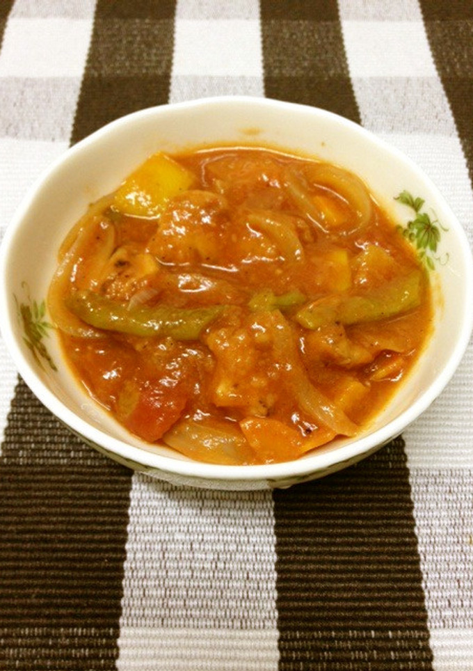 鶏と野菜のトマト煮-レシピのメイン写真