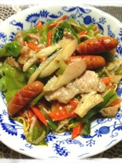 野菜いっぱいあんかけ焼きそば-レシピのメイン写真