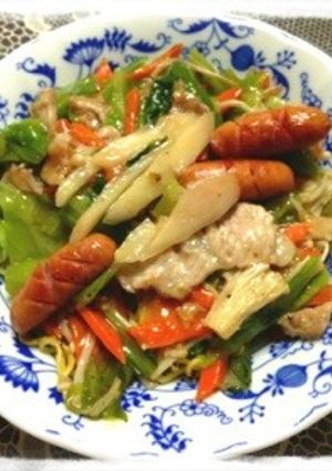 野菜いっぱいあんかけ焼きそば-レシピのメイン写真
