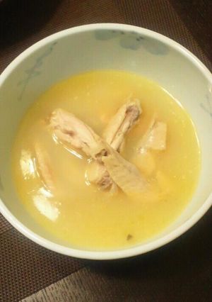 冬場のお肌に潤いを　鶏白湯スープ-レシピのメイン写真