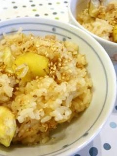 栗と鶏肉のおこわ♪-レシピのメイン写真