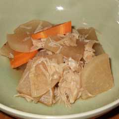 รูปของ 大根と帆立のあっさり煮