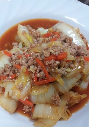ピリ辛☆麻婆白菜-レシピのメイン写真