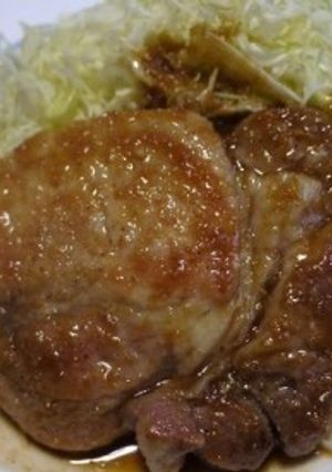 トンテキ-レシピのメイン写真