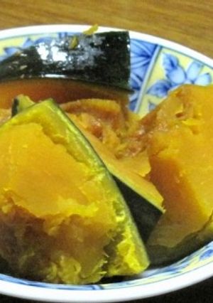 かぼちゃの煮付け-レシピのメイン写真