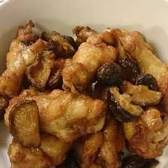 รูปของ 鶏肉とエリンギの甘辛揚げ