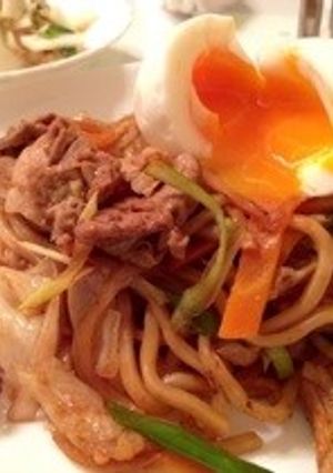 手軽で豪華なソース焼きそば！-レシピのメイン写真