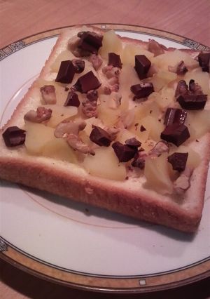 りんごちょこくるみトースト-レシピのメイン写真
