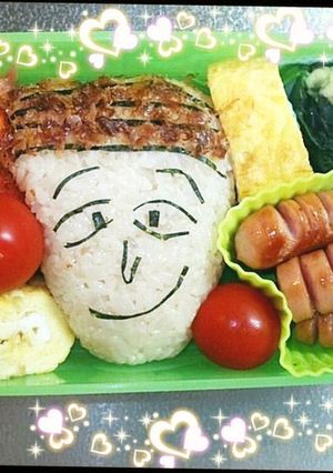 キャラ弁　ちびまるこちゃん～花輪くん-レシピのメイン写真
