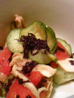 蒸し鷄と野菜の海苔和え-レシピのメイン写真