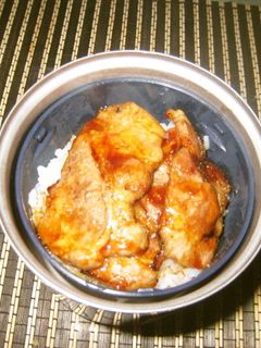 豚丼(かば焼き風)-レシピのメイン写真