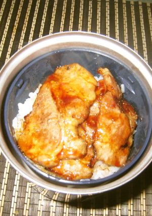 豚丼(かば焼き風)-レシピのメイン写真