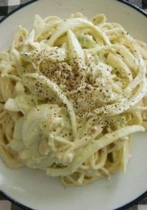 簡単♪アボカドのクリームパスタ-レシピのメイン写真