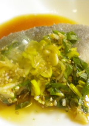 鱈の薬味醤油-レシピのメイン写真