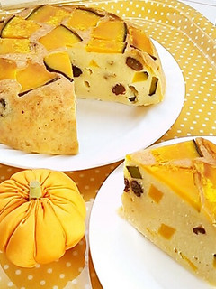 炊飯器で♪簡単かぼちゃおからケーキ-レシピのメイン写真