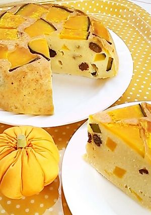 炊飯器で♪簡単かぼちゃおからケーキ-レシピのメイン写真