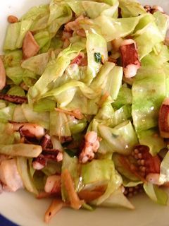 キャベツといかの炒め物-レシピのメイン写真