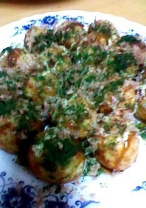 岩下の新生姜入りたこ焼き♪-レシピのメイン写真