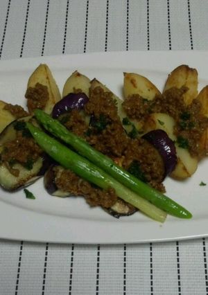 リメイク？ 焼き野菜のドライカレー-レシピのメイン写真