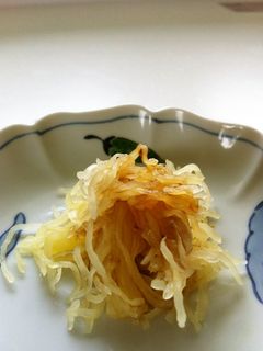 そうめんかぼちゃ(素麺瓜)のぬか漬け-レシピのメイン写真