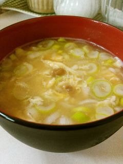 納豆とたまごのお味噌汁-レシピのメイン写真