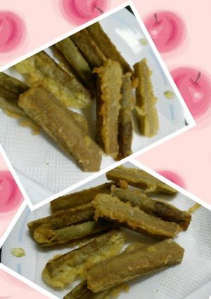 簡単めちゃうま！ごぼうの天ぷら-レシピのメイン写真