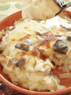 あったまろ!生姜ご飯と焼ききのこのドリア-レシピのメイン写真