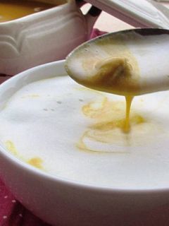 かぼちゃすーぷ♡マッシュルーム入り♪-レシピのメイン写真