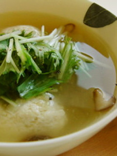 ほっかほか♡鶏だんごと大根のスープ-レシピのメイン写真