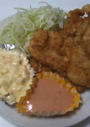 チキンカツ＆2種のソース♪簡単で美味しい-レシピのメイン写真