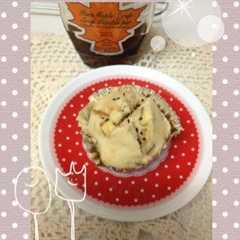 รูปของ 簡単♫メープルかけさつまいも蒸しパン♫