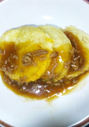 揚げたまねぎのそぼろあん-レシピのメイン写真