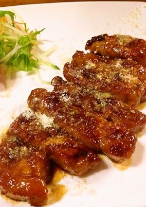 甘辛スパイシー♪豚ロースのカレー照り焼き-レシピのメイン写真