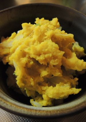 カレー風味のパンプキンサラダ-レシピのメイン写真