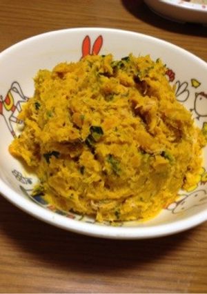 お手軽かぼちゃサラダ♪-レシピのメイン写真