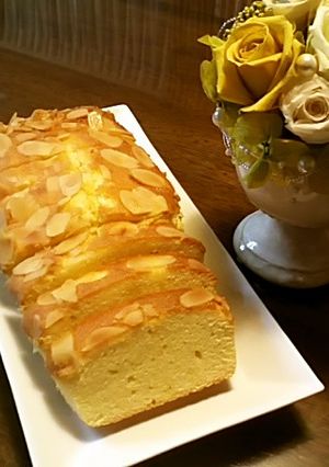 ◆簡単　究極のアーモンドパウンドケーキ◆-レシピのメイン写真