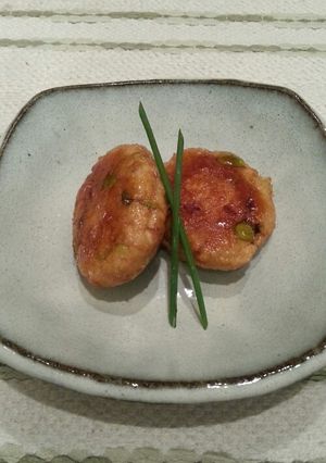 鮪とおからの甘辛つくね-レシピのメイン写真