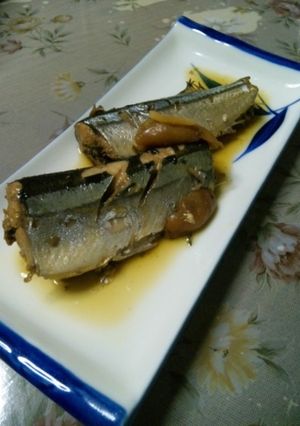 秋刀魚の梅煮-レシピのメイン写真