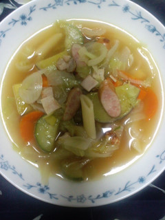 野菜たっぷりコンソメスープ♪-レシピのメイン写真