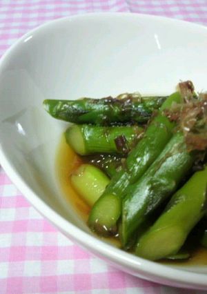 アスパラのおかか煮-レシピのメイン写真
