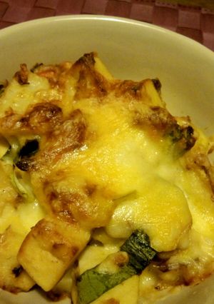 大豆づくし!高野豆腐の豆乳味噌グラタン-レシピのメイン写真