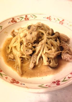 もやしと豚肉の塩こうじカレー炒め-レシピのメイン写真